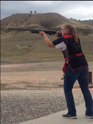 4H member participating in Shooting Sports