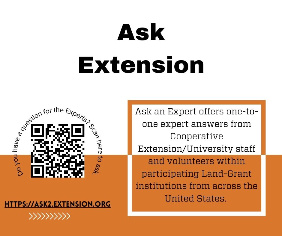 Ask extension information and website link and contact
